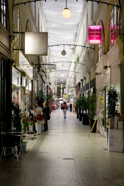 Autre passage, autre ambiance