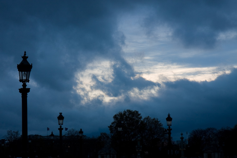 Le ciel, Paris
