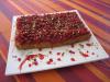 Groseilles pistaches th� vert et poudre d'amandes