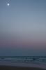 La mer - les baigneurs - la lune