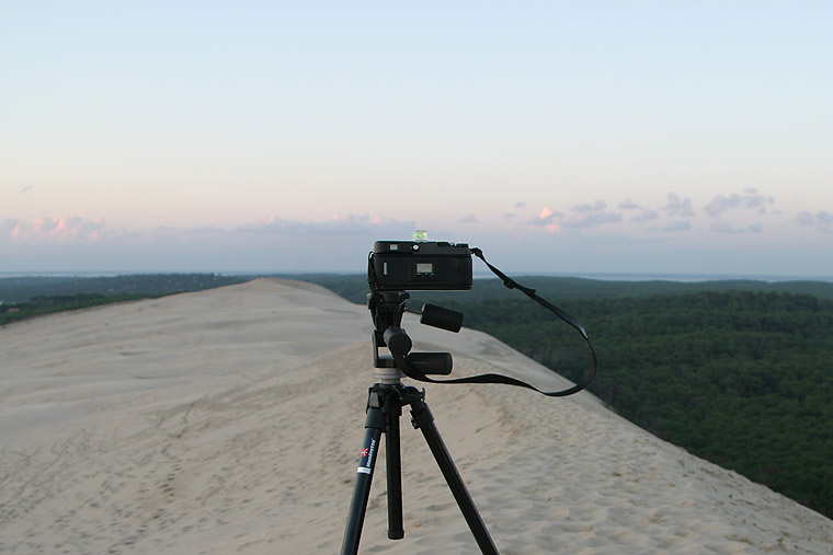 Le Xpan en haut de la dune du Pyla