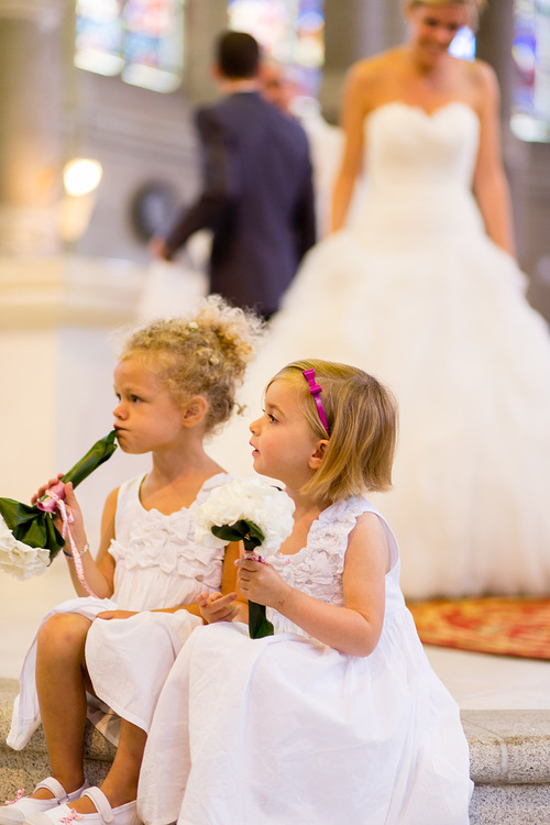 photographe de mariage bordeaux petites filles glise