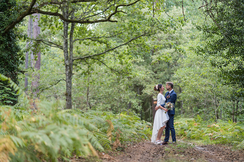 Photographe de mariage fort de pins Bordeaux