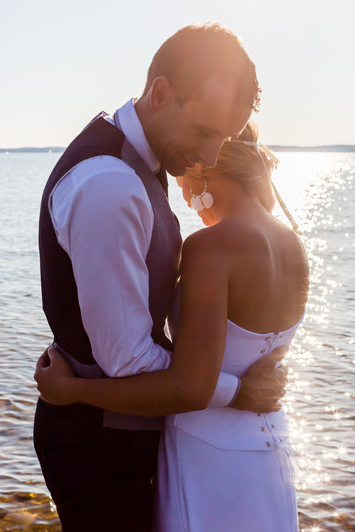 Trash the Dress lac de Lacanau