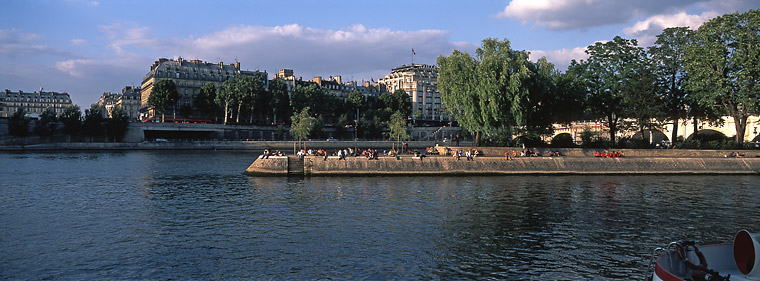 La pointe de l'le de la cit