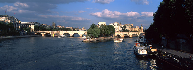 Le Pont Neuf en fin d'aprs-midi