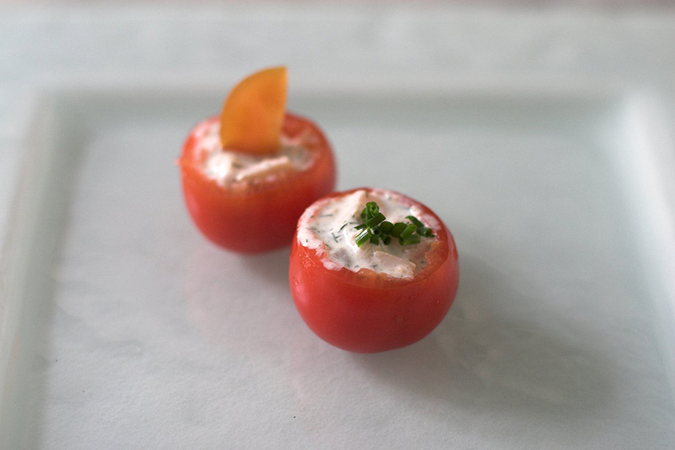 Tomates cocktail fourres