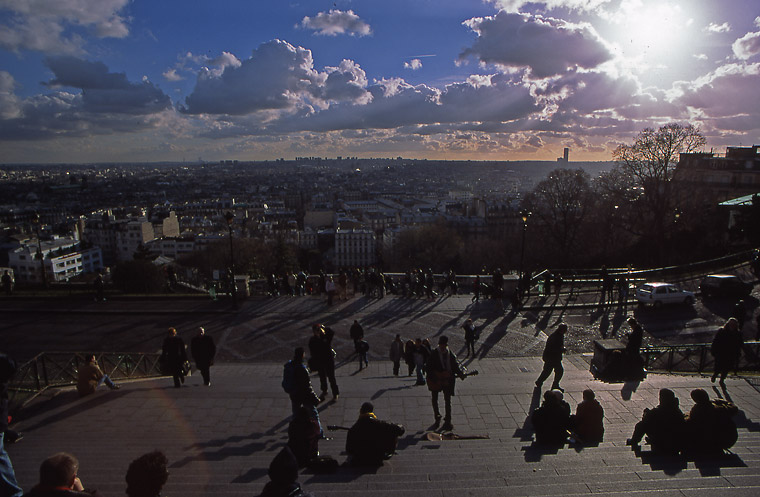 Paris depuis montmartre