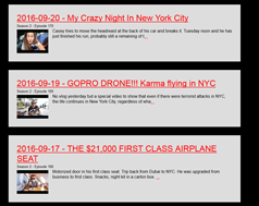 Casey Neistat youtube vlog content