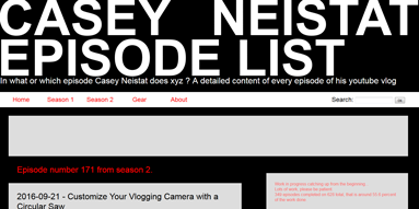 Casey Neistat youtube vlog content