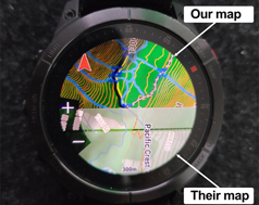Triple Crown Maps for Garmin watches
