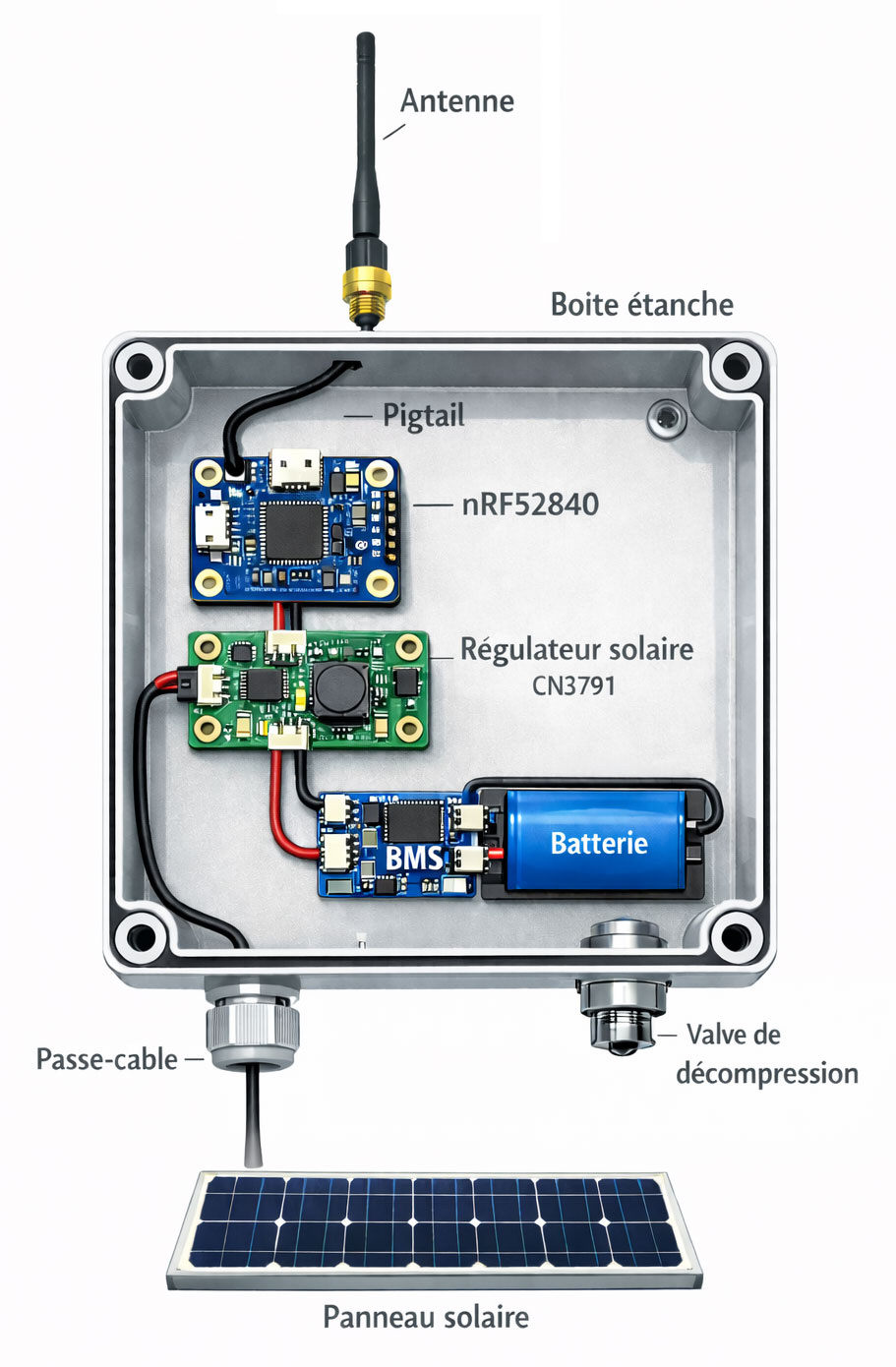 principe nœud solaire